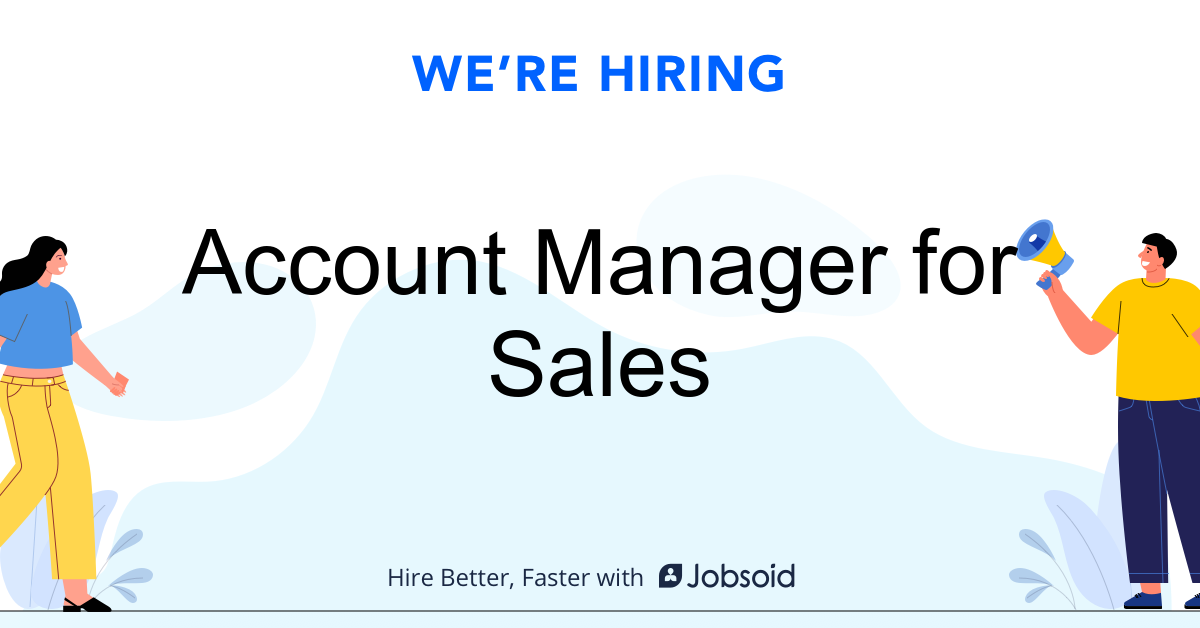 Account Manager for Sales - Volken Systems