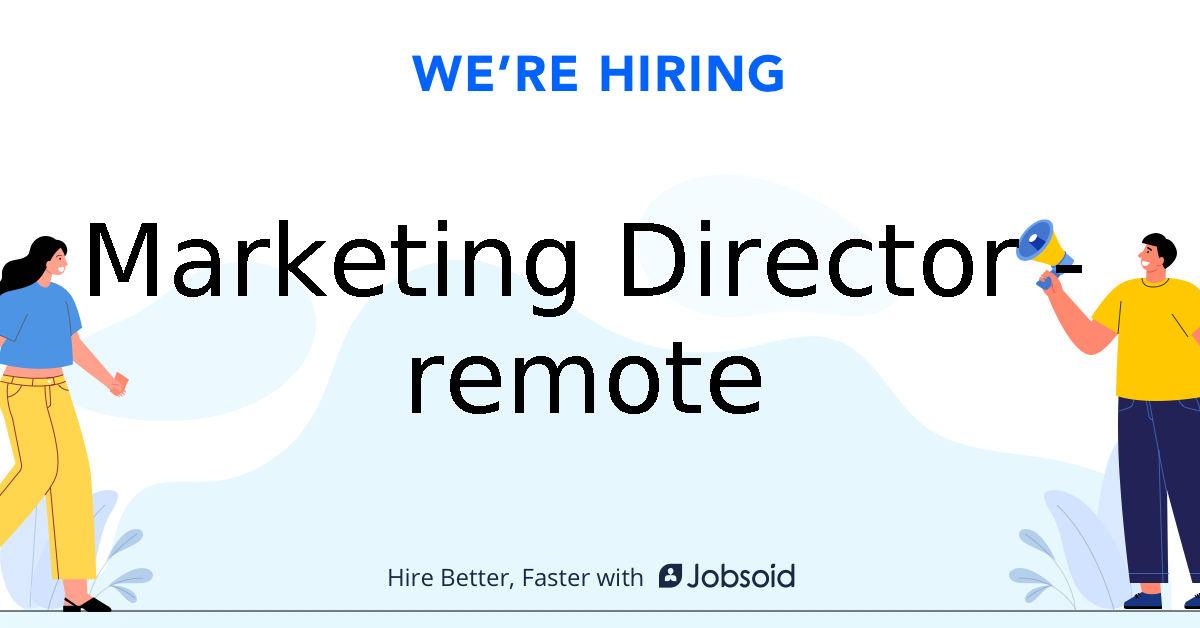 Marketing Director remote Living The Dream