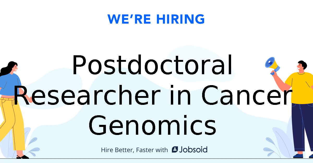 View of Postdoctoral Researcher in Cancer Genomics - VIB