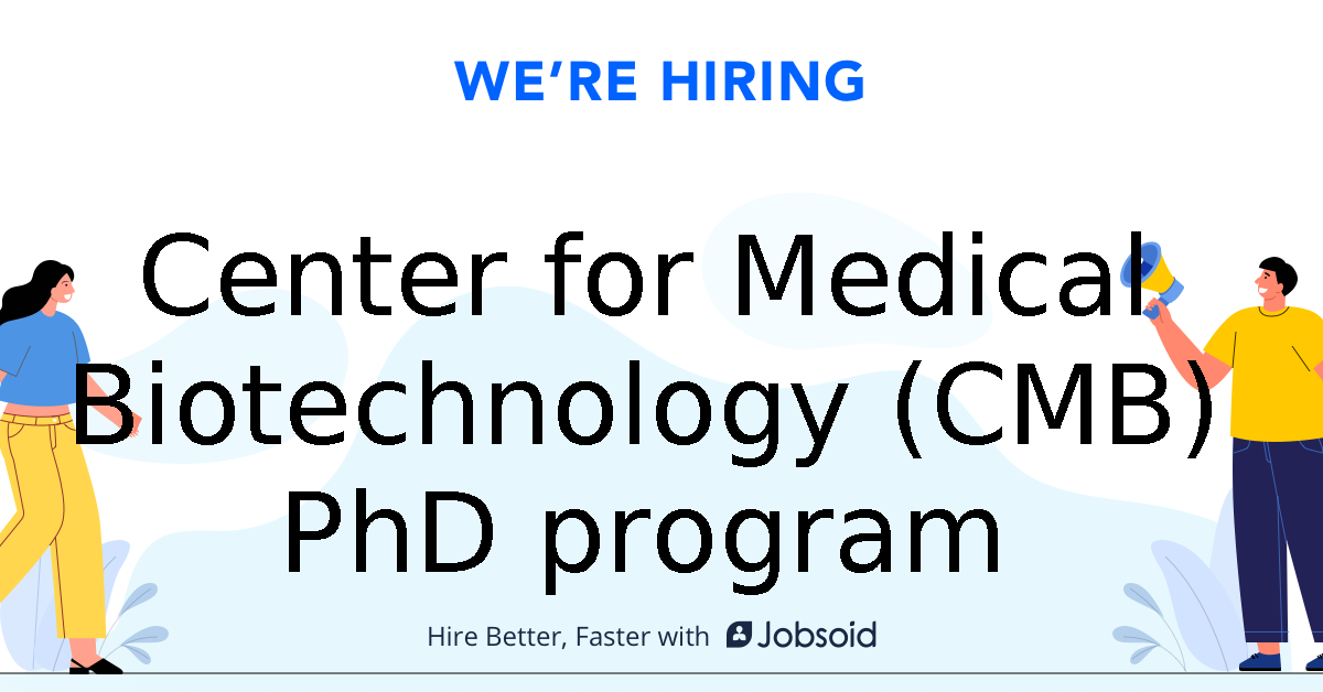 Center for Medical Biotechnology (CMB) PhD program VIB