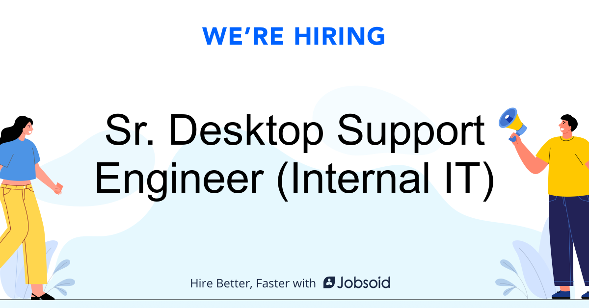 Sr. Desktop Support Engineer (Internal IT) Rahi Systems
