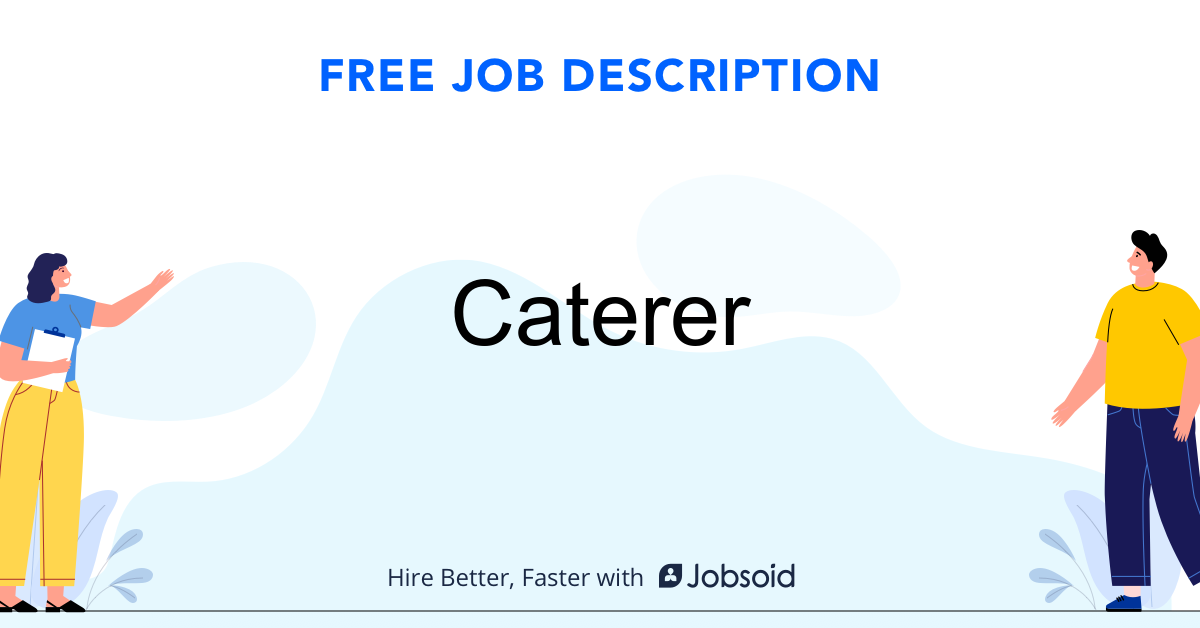 Caterer Job Description - Image