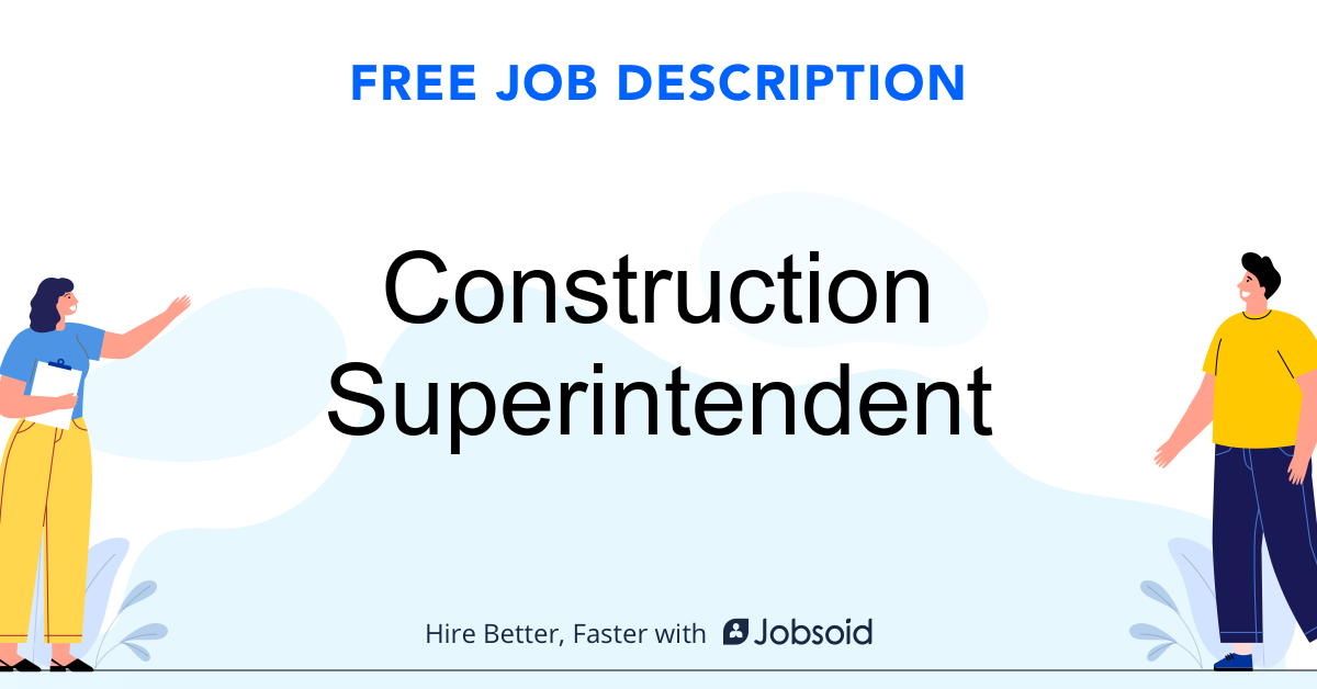 Construction Superintendent Job Description - Image