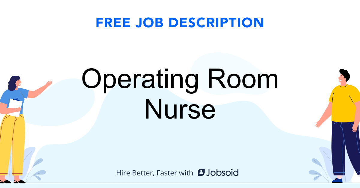 Operating Room Nurse Job Description - Image
