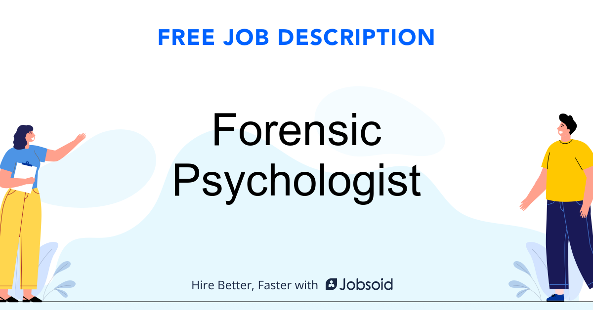 Forensic Psychologist Job Description - Image