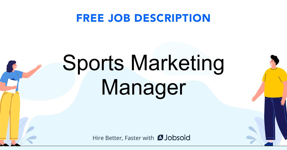 Sports Marketing Manager Job Description - Image