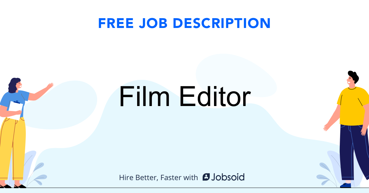 Film Editor Job Description - Image