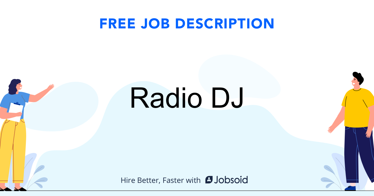 Radio DJ Job Description - Image