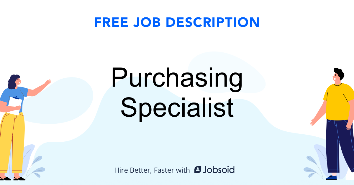 Purchasing Specialist Job Description - Image