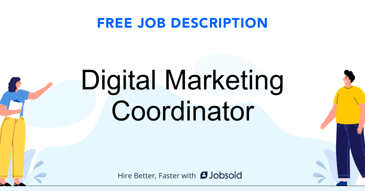 Digital Marketing Coordinator Job Description - Image