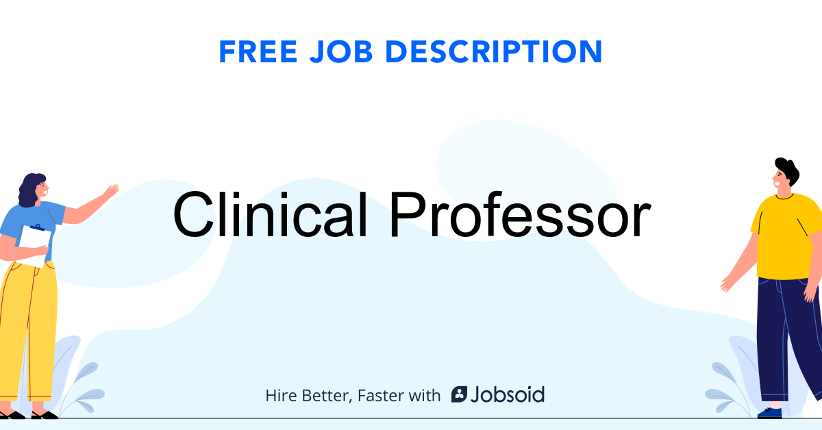 Clinical Professor Job Description - Image
