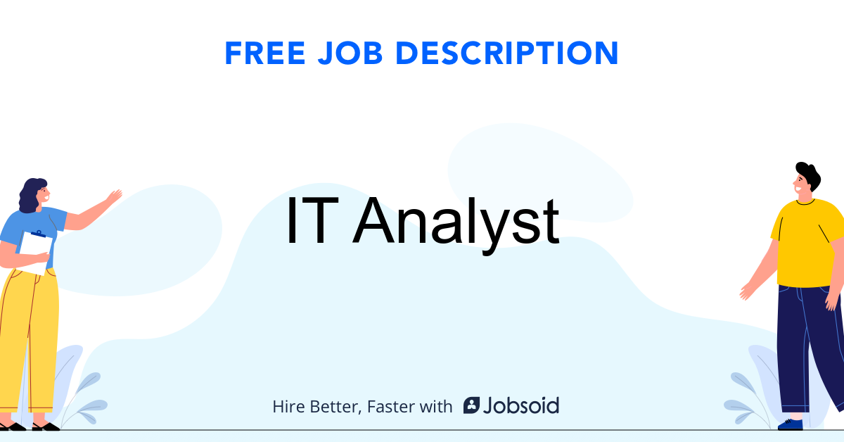 IT Analyst Job Description - Image