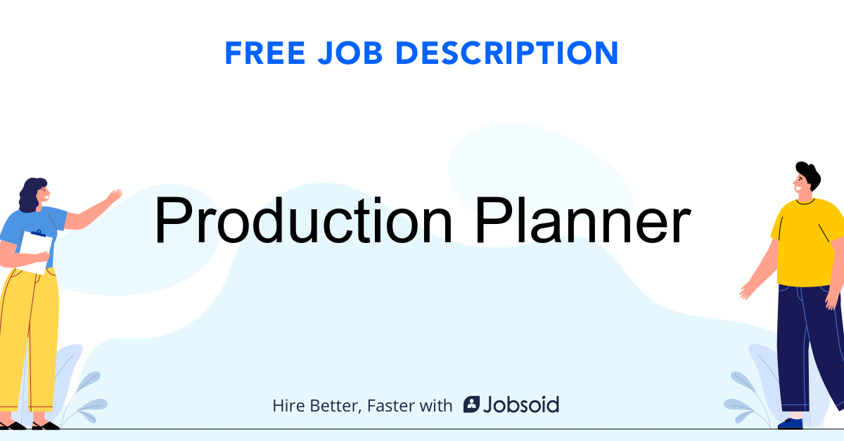 Production Planner Job Description - Image