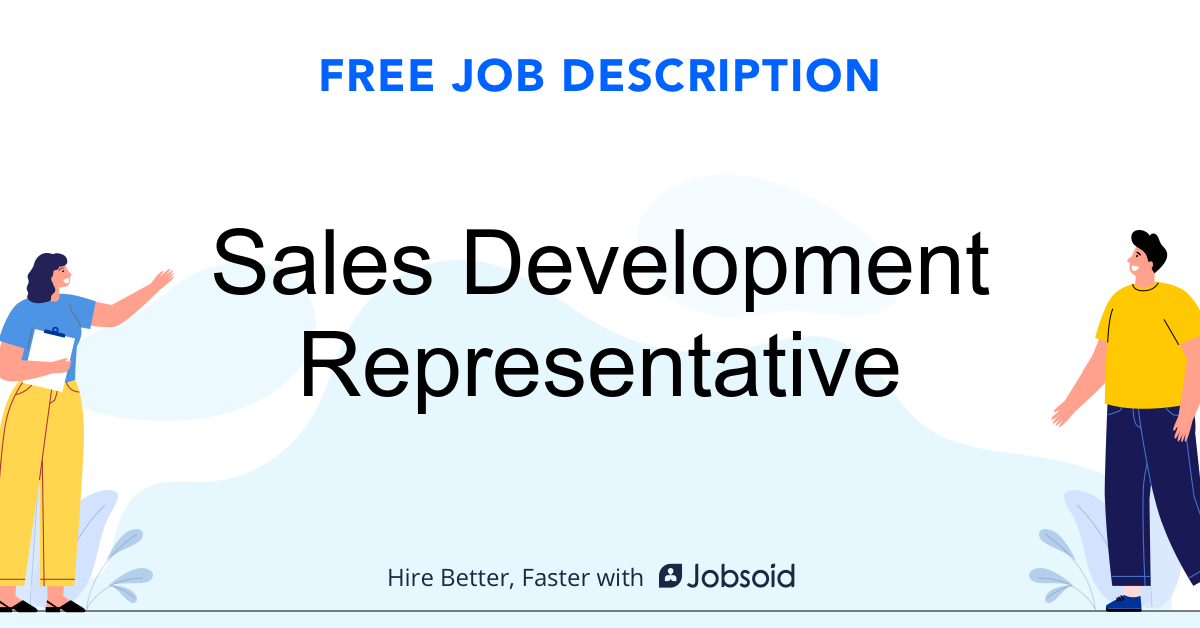 Sales Development Representative Job Description - Image