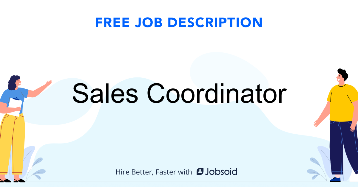 Sales Coordinator Job Description - Image