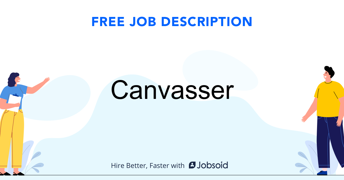 Canvasser Job Description Jobsoid