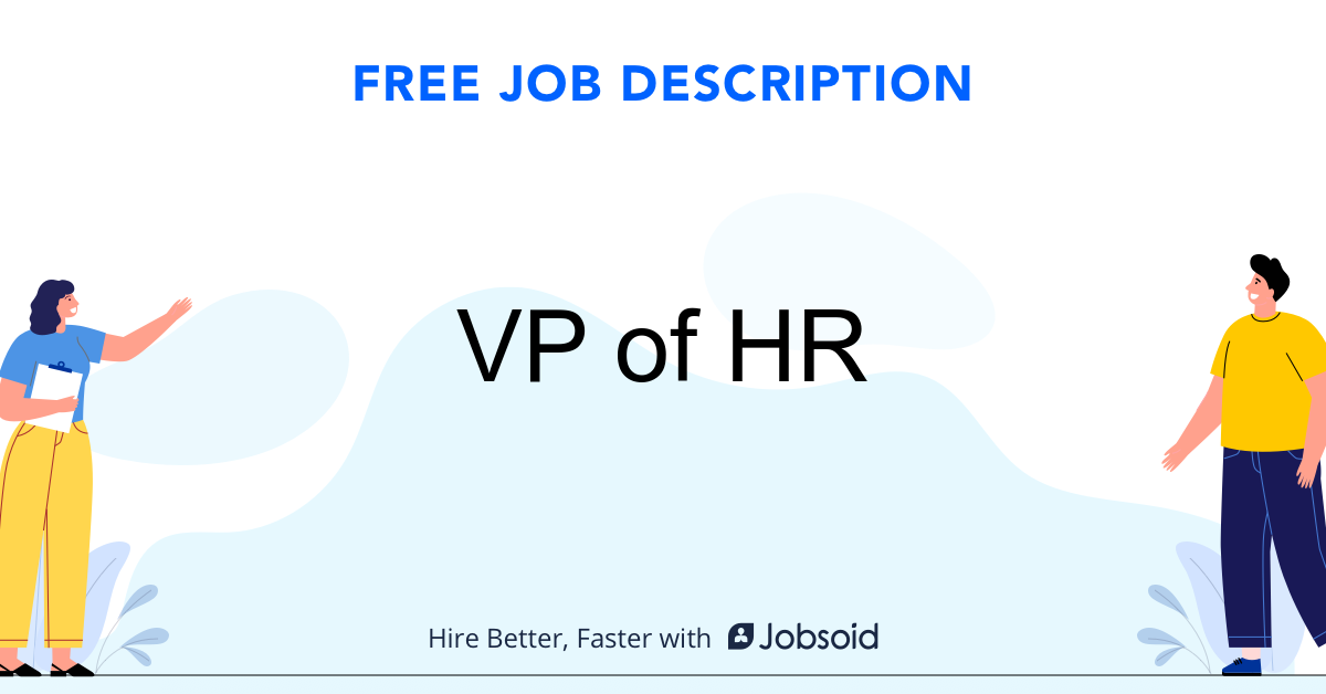 VP of HR Job Description - Image