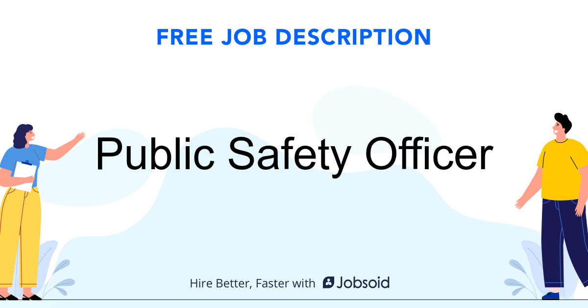 Public Safety Officer Job Description - Image