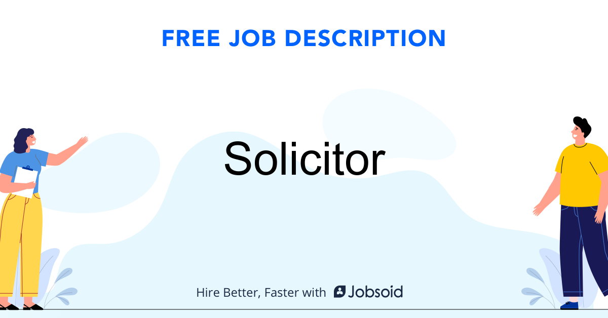 Solicitor Job Description - Image