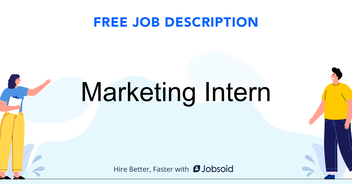 Marketing Intern Job Description - Image
