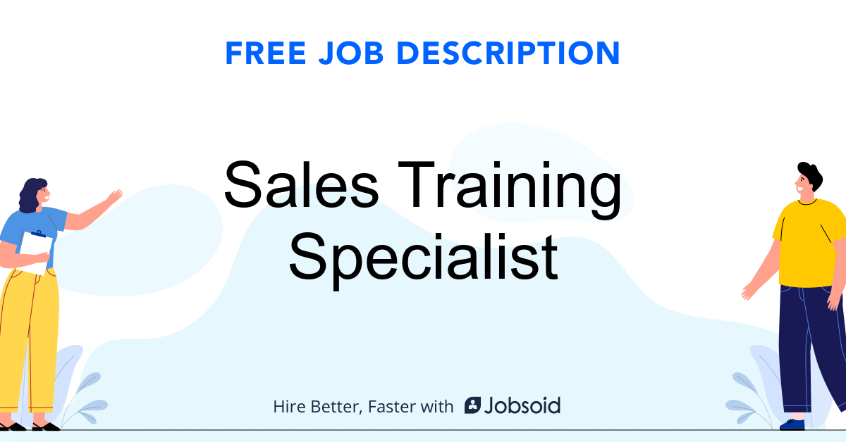 Sales Training Specialist Job Description Jobsoid
