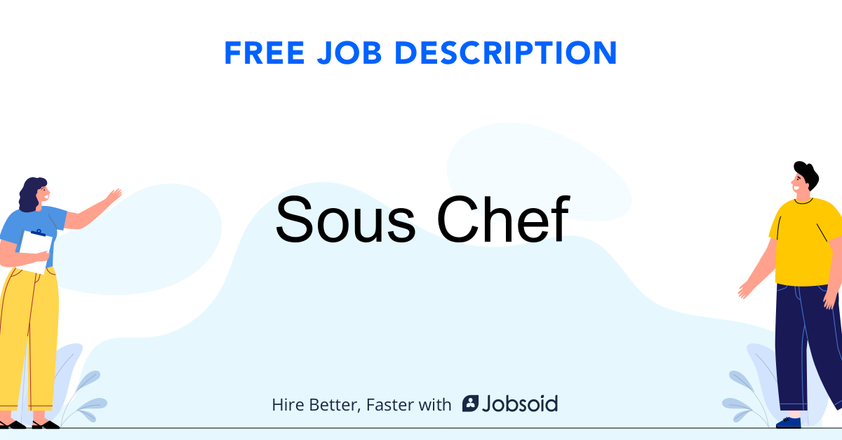 Sous Chef Job Description - Image