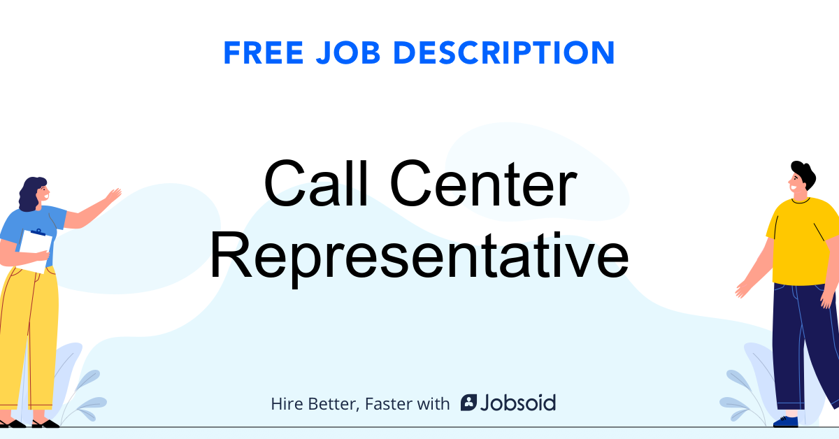 Call Center Representative Job Description - Image