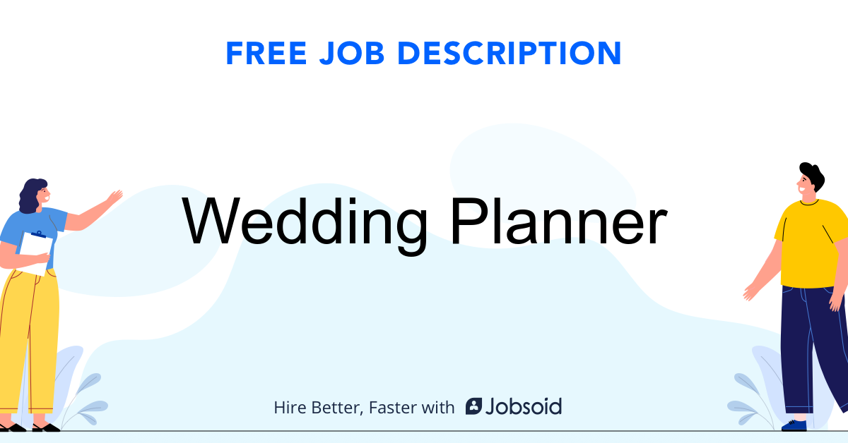Wedding Planner Job Description - Image