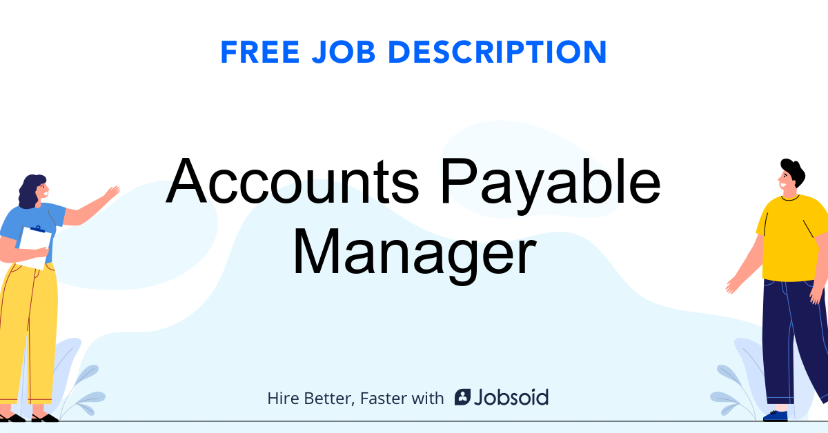 Accounts Payable Manager Job Description - Image