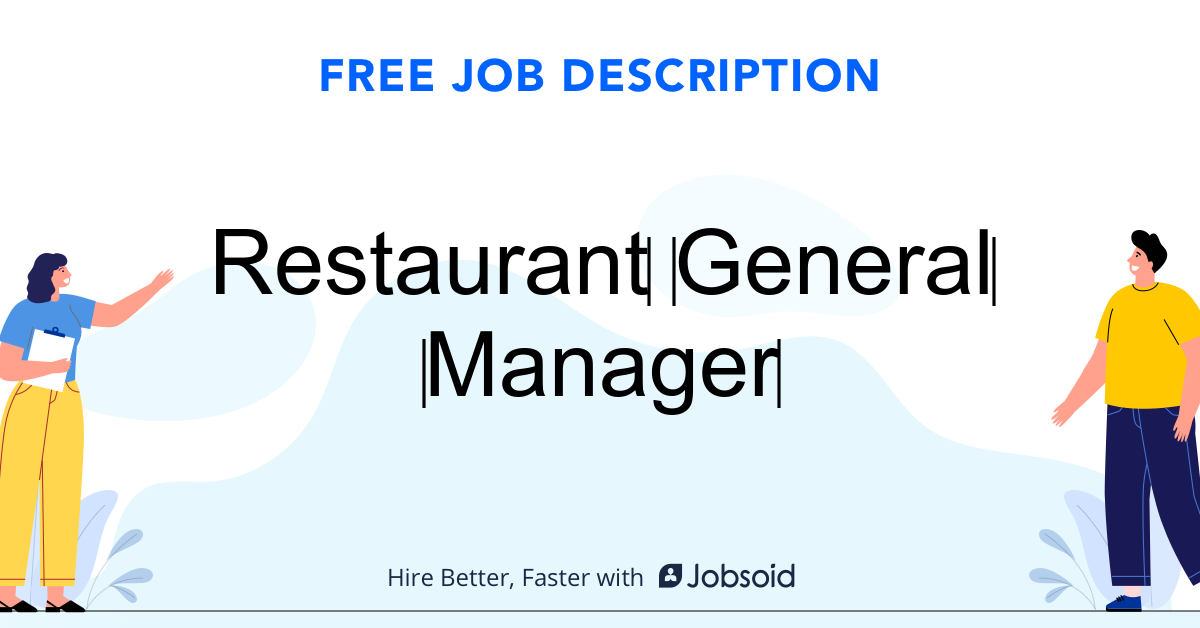 What Is General Manager Job Description Nohsalong