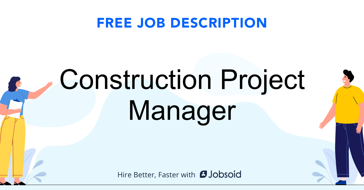 Manager Of Construction Job Description