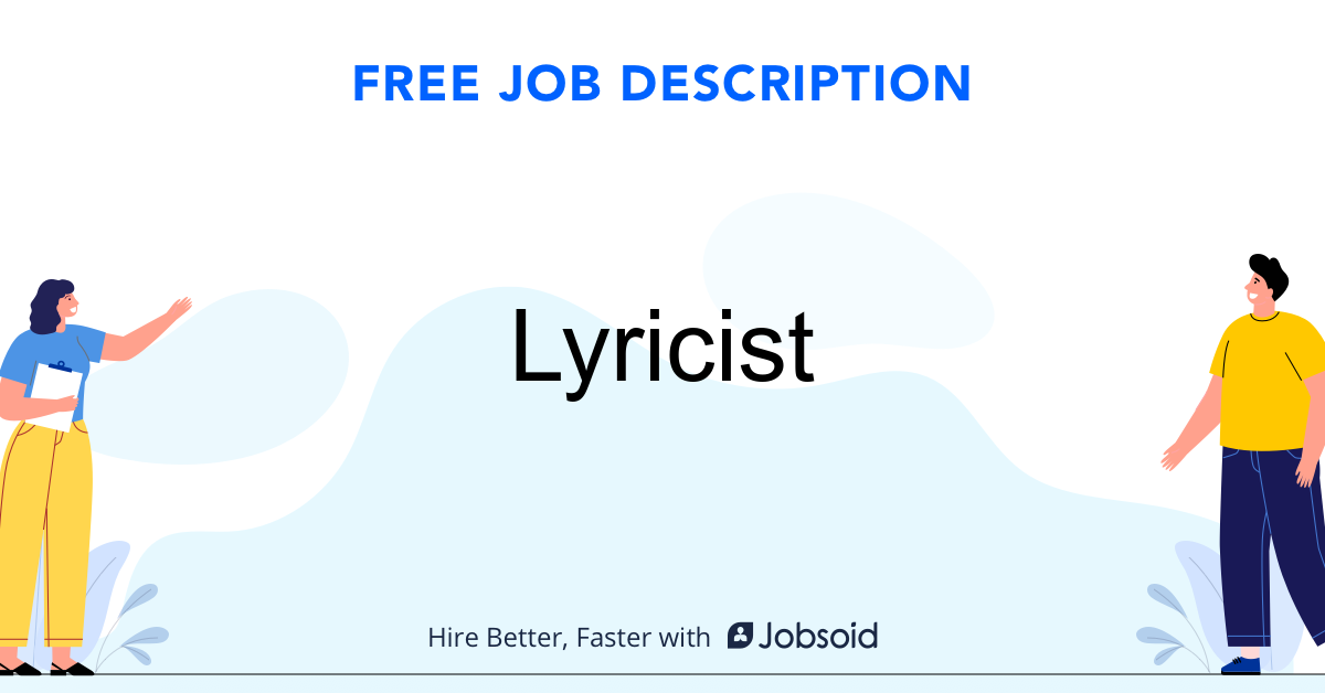 Lyricist Job Description - Image