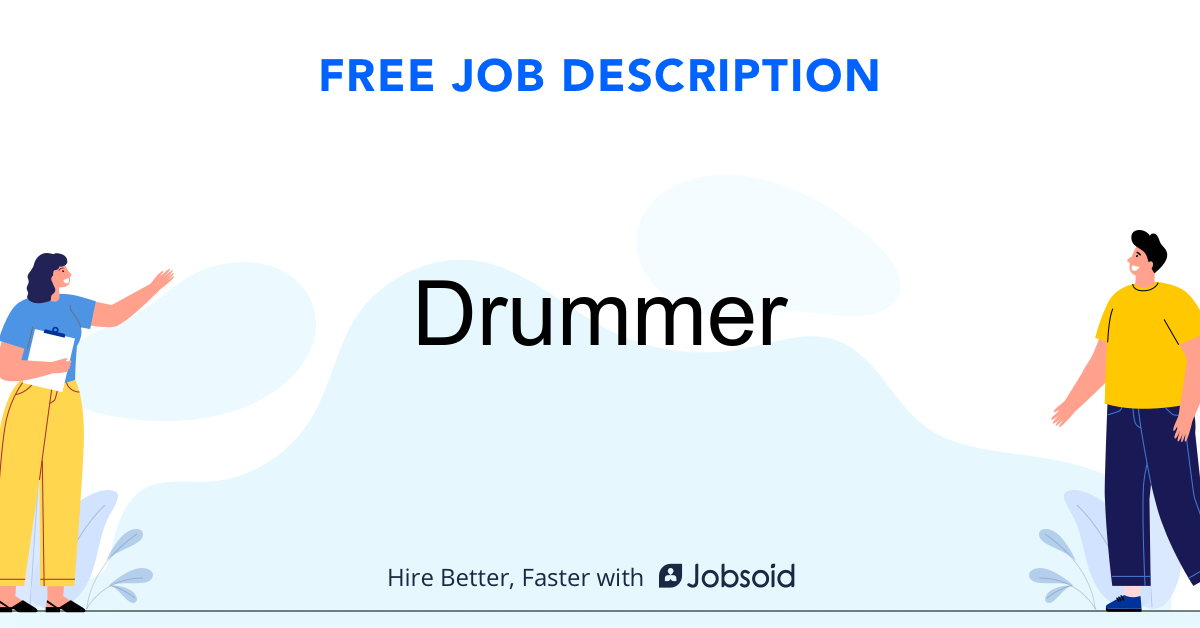 Drummer Job Description - Image