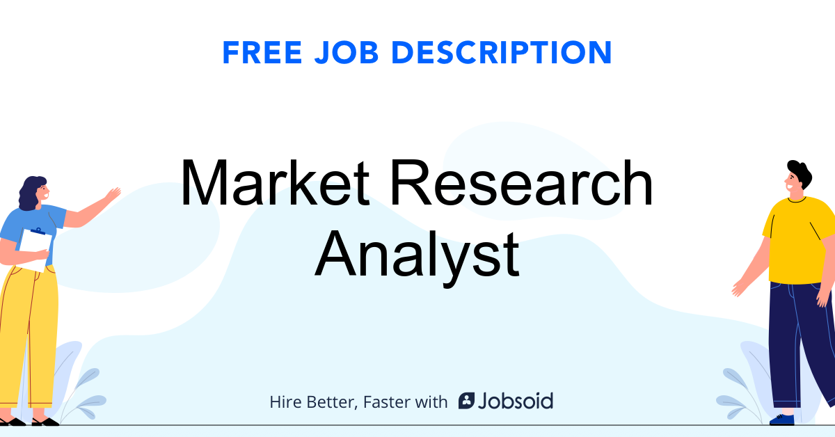 Market Research Analyst Job Description Jobsoid